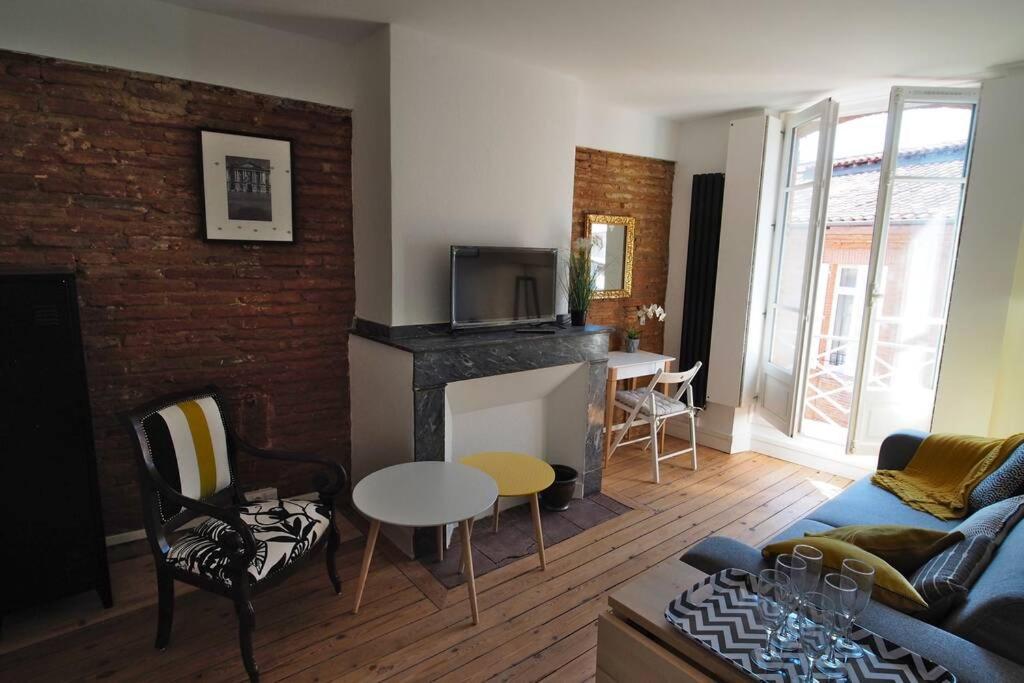 Studio Brick And Wood - Hypercentre - Tv - Wifi Toulouse Extérieur photo